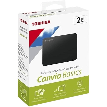 Toshiba External Hard Drive 2TB Canvio Basics - Buy online at best prices in Nairobi