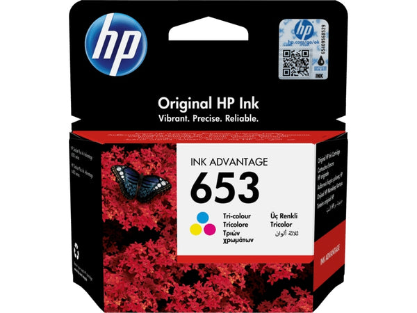 HP 653 Tri-color Original Ink Advantage Cartridge - Buy online at best prices in Nairobi