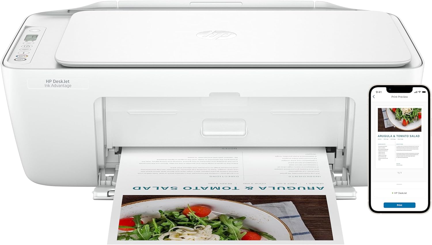 HP DeskJet Ink Advantage 2875 Wireless Print, Copy, Scan, All-in-One Printer - White - Buy online at best prices in Nairobi