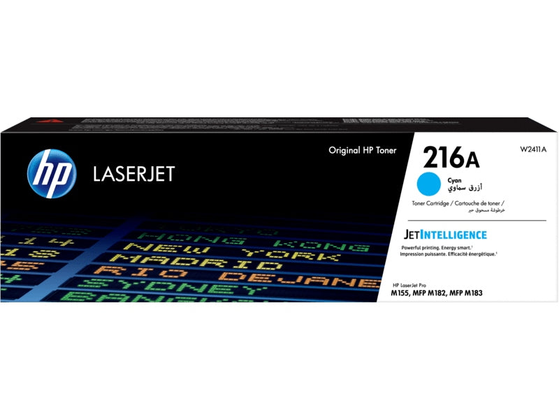 HP 216 Cyan Original Toner Cartridge-W2411 - Buy online at best prices in Kenya 