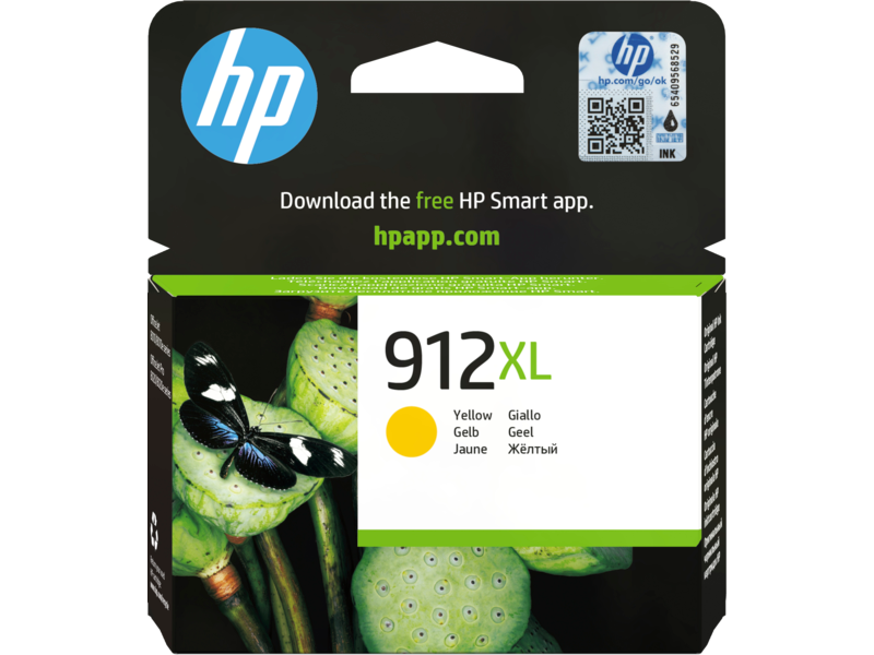 HP 912 XL Yellow Original Ink Cartridge-3YL83AE