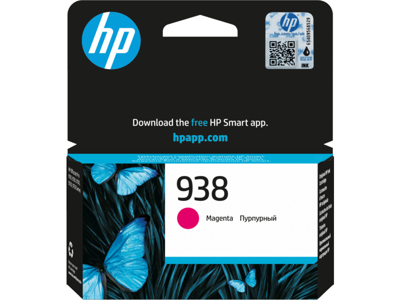 HP 938 Magenta Original Ink Cartridge-4S6X8PE