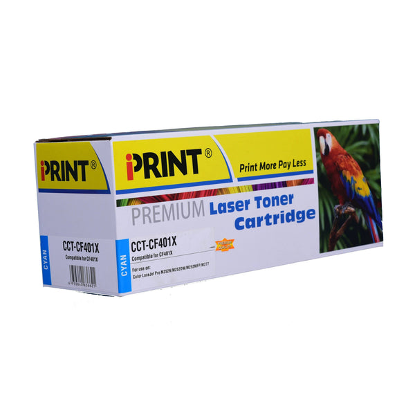 IPRINT C-CF401X Compatible Cyan Toner For HP CF401A 