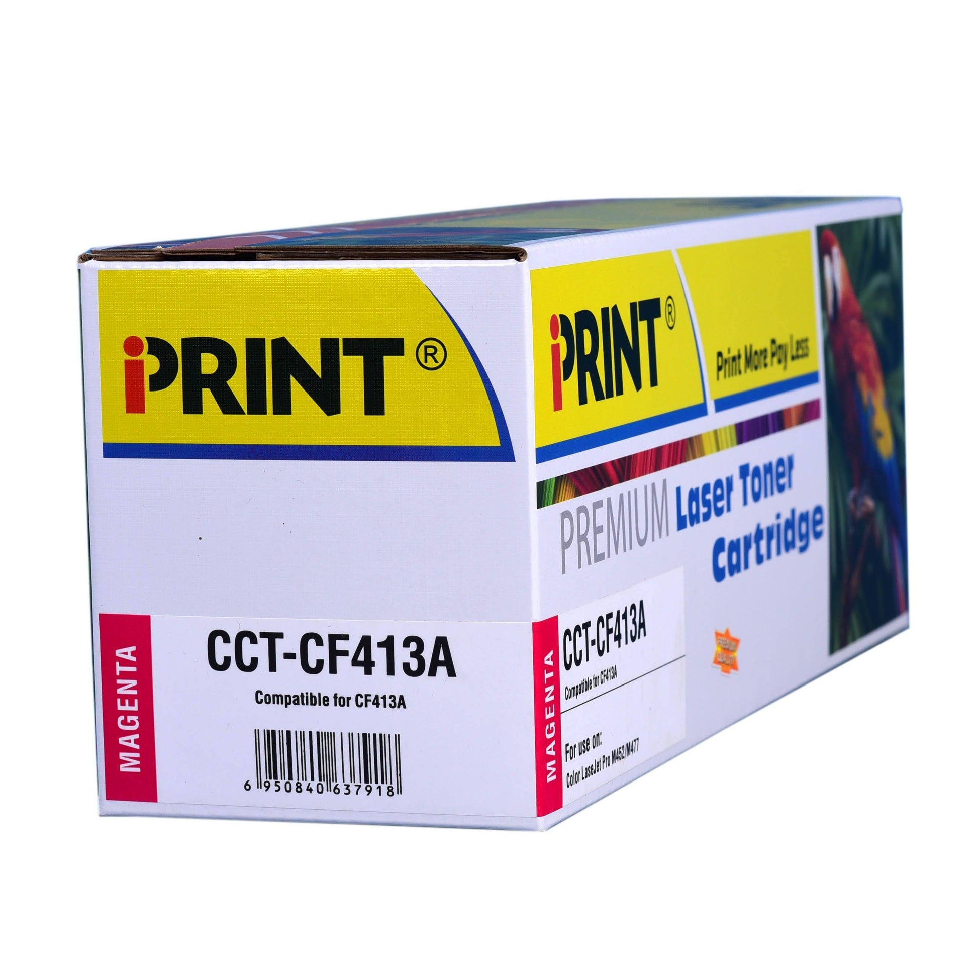 IPRINT CCF-CF413A Compatible Magenta Toner For HP TONER CF413A 