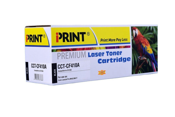 IPRINT CF410A Compatible BLACK Toner Cartridge for HP CF410A 