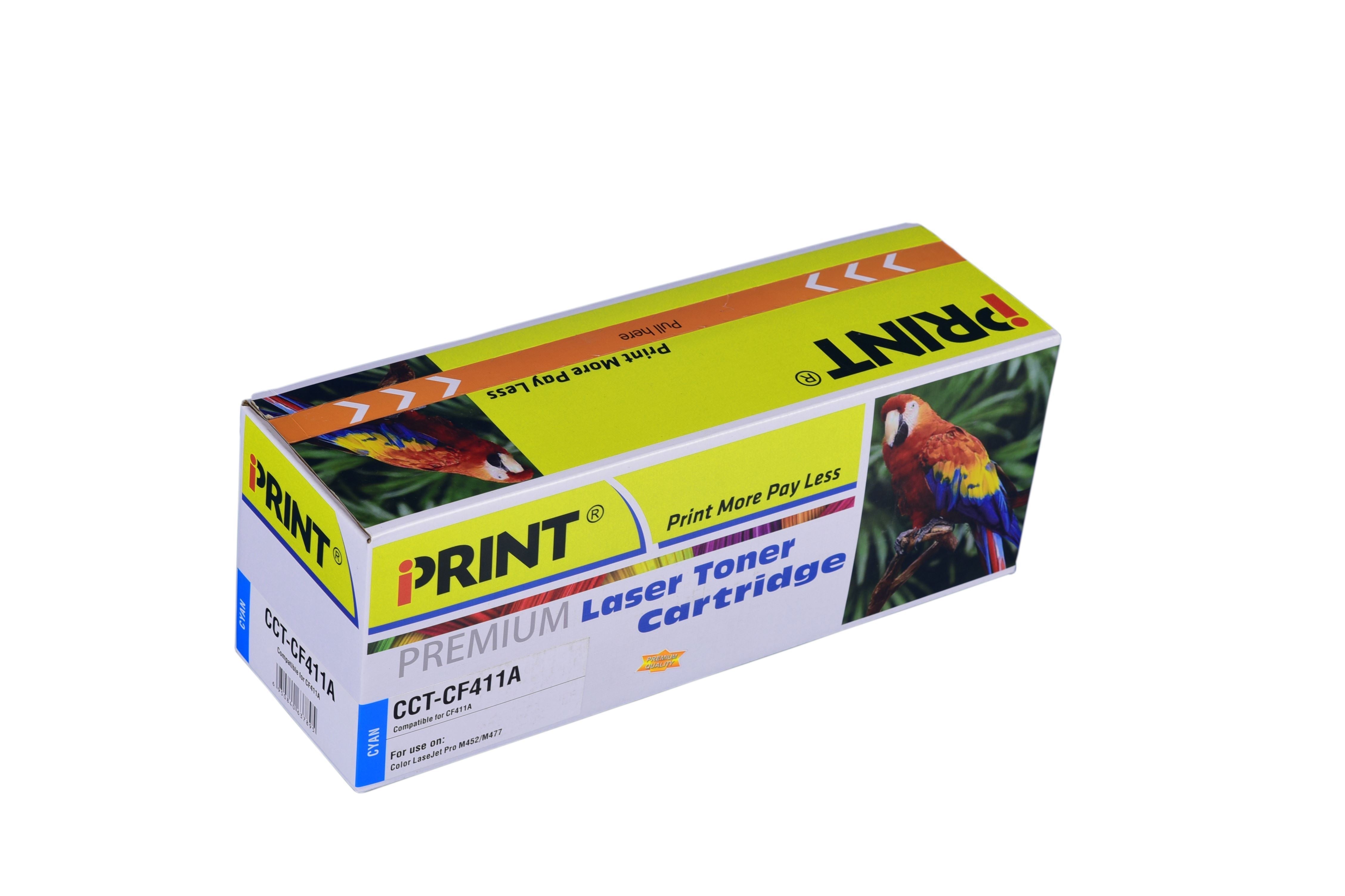 IPRINT CF411A Compatible CYAN Toner Cartridge for HP CF411A 