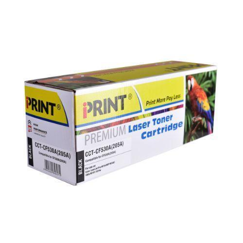 IPRINT CF530A Compatible Black Toner Cartridge for Black HP 205A Laser Toner 