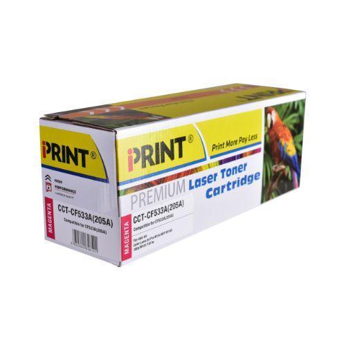 IPRINT CF533A Compatible Magenta Toner Cartridge for Magenta HP 205A Laser Toner 