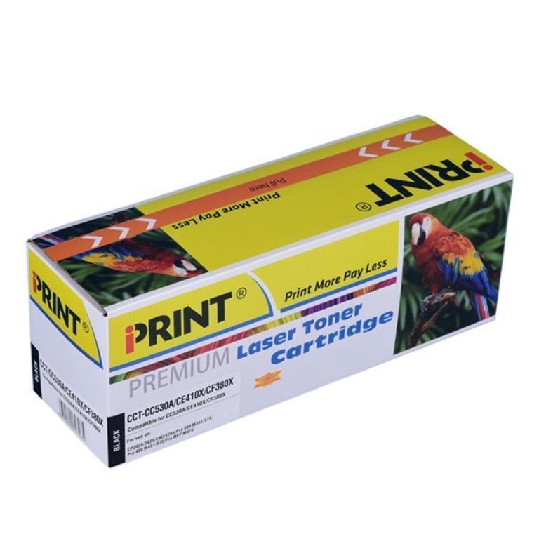 IPRINT  Compatible Black Toner Cartridge for CC530A ( HP CC530A) 