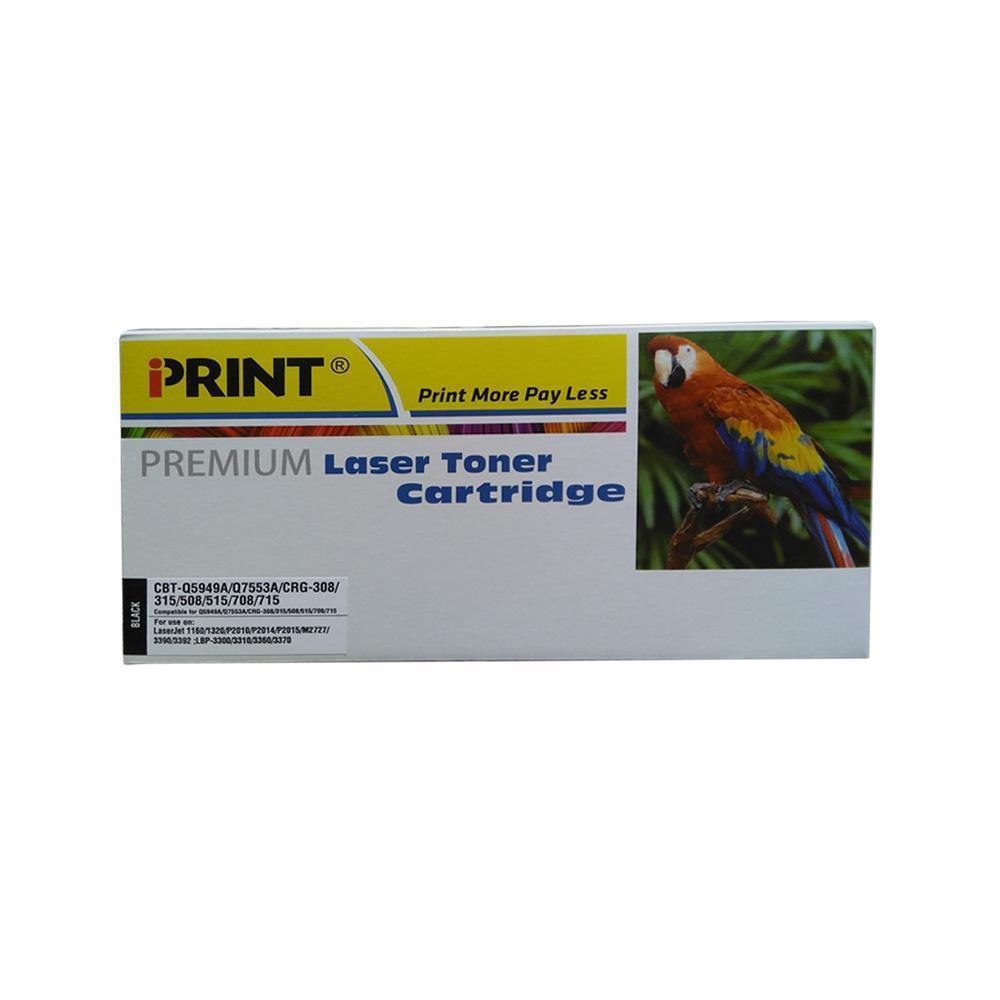 IPRINT Q5949A Compatible BLACK Toner Cartridge for HP 49A 