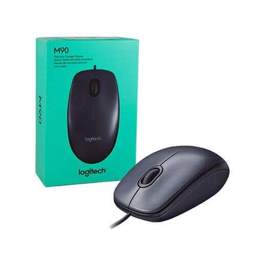 Logitech Wired Mouse M90 Black USB - Innovative Computers Limited